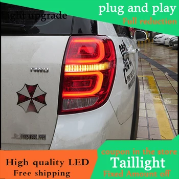 

Car Styling tail lights For Chevrolet Captiva 2008-2016 taillights LED Tail Lamp rear trunk lamp DRL+signal+brake+reverse Light