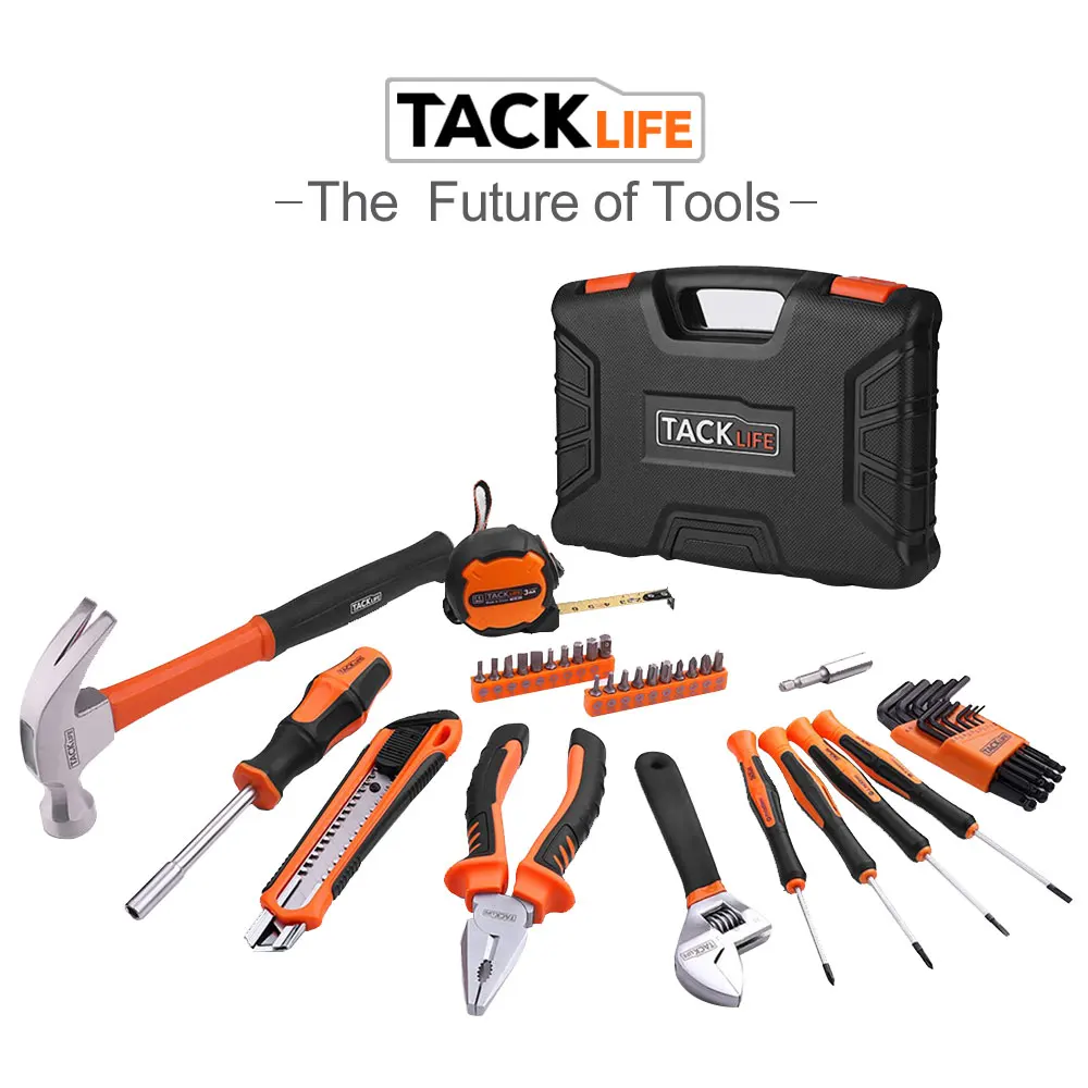 TACKLIFE HHK1A Classic 42PCS Home Repair Hand Tool Set Household Tool