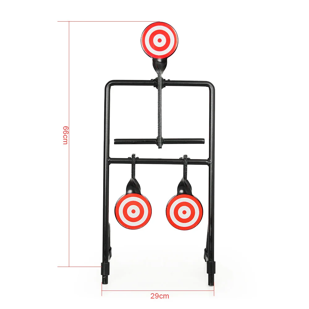 Новая съемка пневматическое цель автоматический сброс вращающийся Открытый Охота целевой набор полезные целевой gz360006
