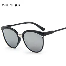 Oulylan, модные брендовые женские солнцезащитные очки "кошачий глаз", Ретро стиль, винтажные очки, женские классические солнцезащитные очки "кошачий глаз", UV400