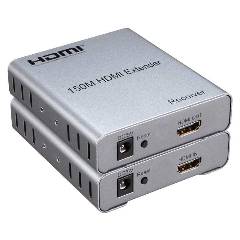 

1080P HDMI Extender 150M HDMI Transmitter Receiver Over single CAT5/6 RJ45 Cable For Blue Ray DVD HDTV HDPC PS3 STB PC hdmi cabl