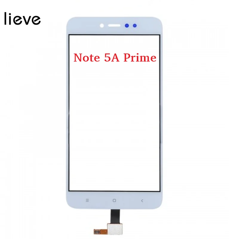 lieve 5.5''mobile screen for Xiaomi Redmi Note5A Note5A Prime 5 a 5a prime touch screen digitizer outer glass panel replacement sensor3