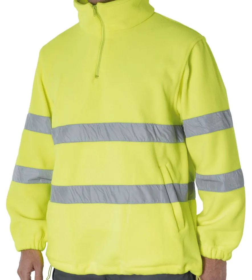 FLEECE WORK HIGH VISIBILITA YELLOW