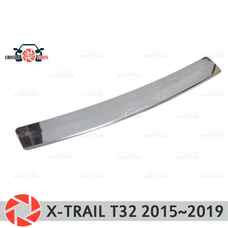 Накладка заднего бампера для Nissan X-Trail T32 2015 ~ 2019 защитная накладка декоративные