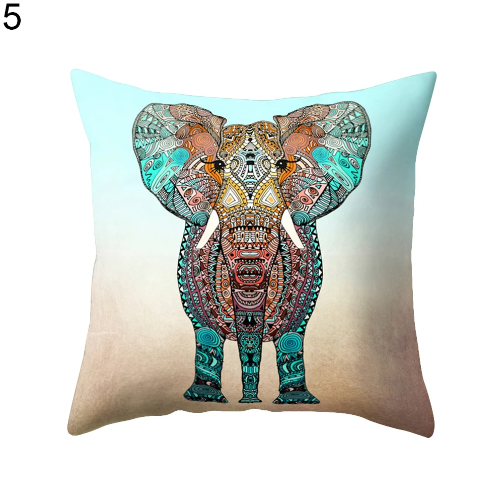 Newest Animal Giraffes Goat Pattern Throw Pillow Case Waist Home Usage | Дом и сад