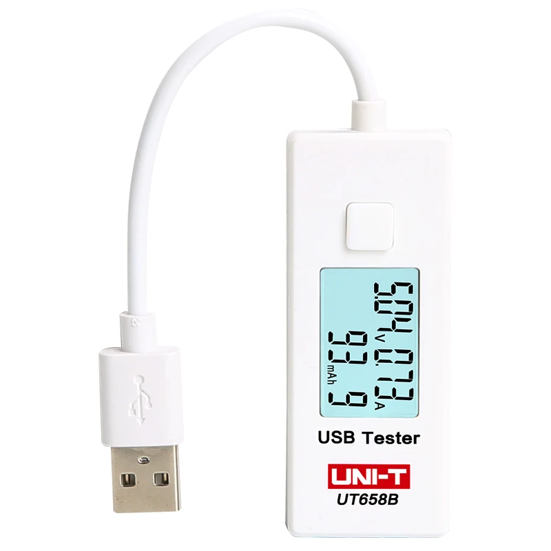 UNI-T UT658 UT658B USB Tester; Cell Phone / Mobile Power / Notebook / Digital Products / Voltage and Current Monitors