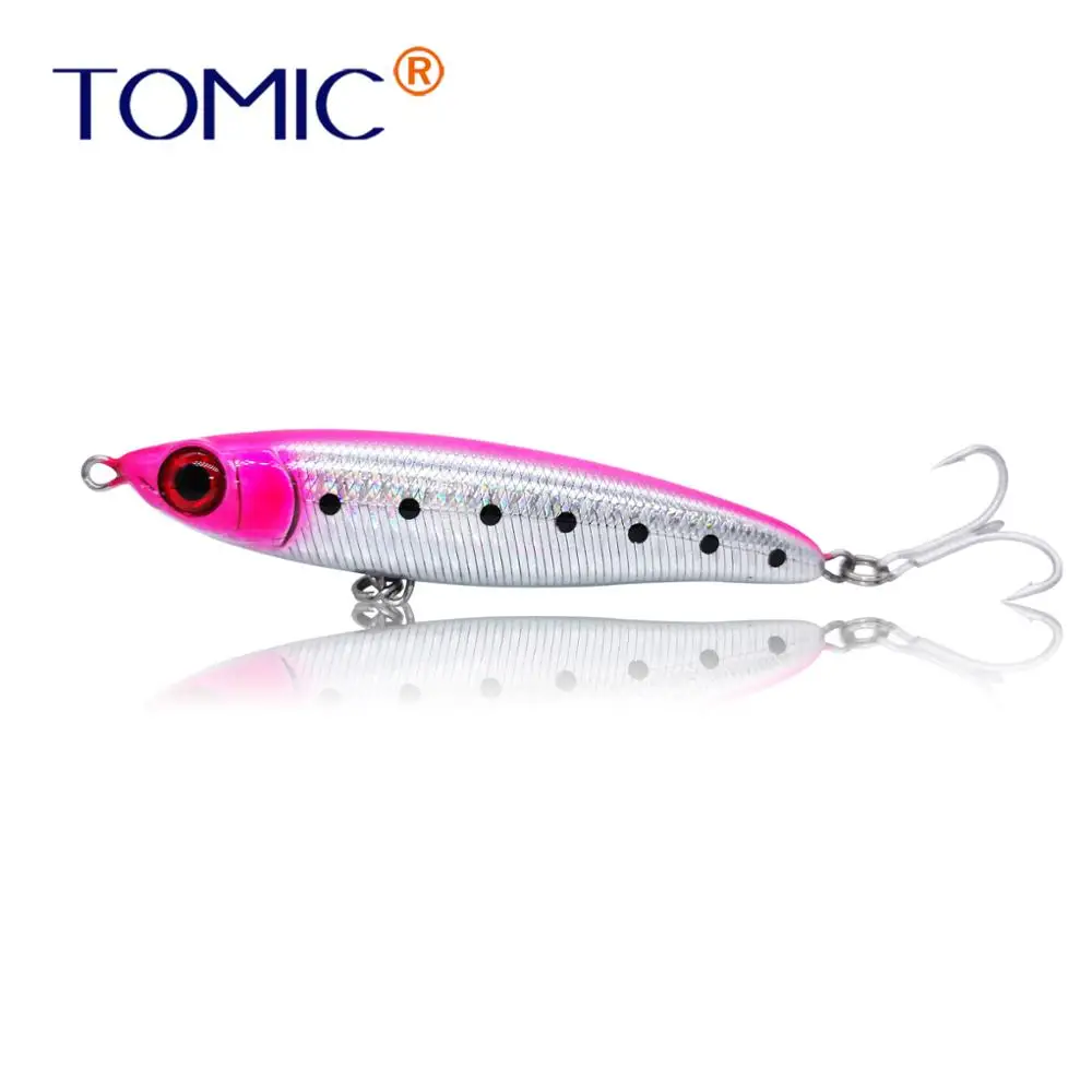 

Tomic 110mm floating sinking stickbait big game deep sea trolling hard bait fishing lures