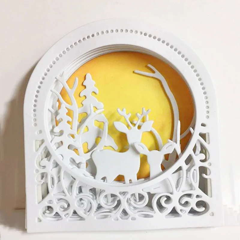 

Round dies Frame Background Die Craft Dies windmil Metal Cutting Dies Cut for DIY Scrapbooking Paper Card making Decoration