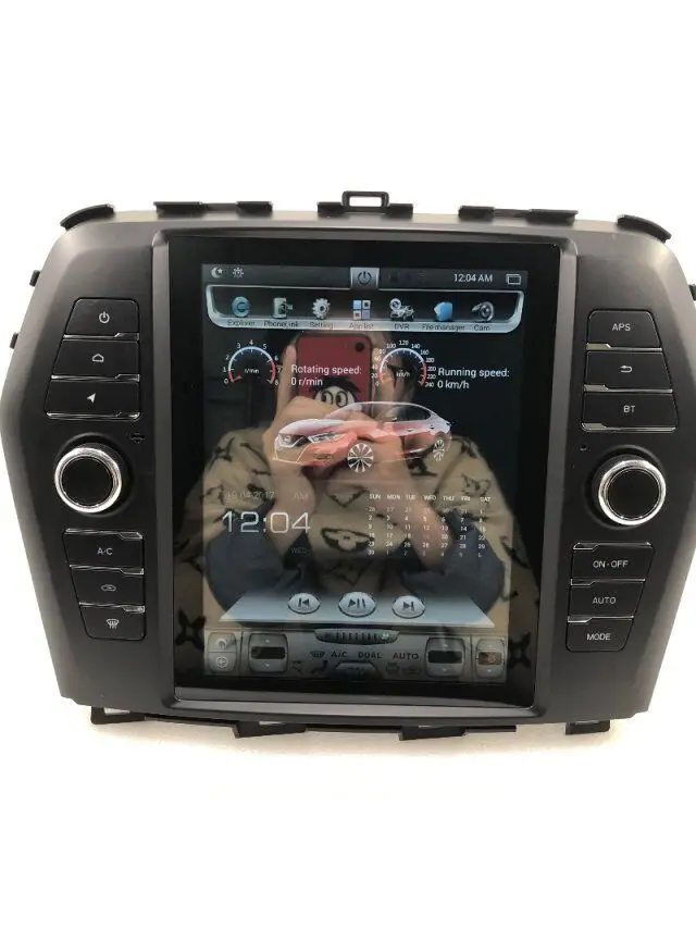 Best Tesla Screen Android 7.1 Car Multimedia Player For Nissan Maxima Ram 2G Rom 32G Car Auto Radio Stereo Player 3