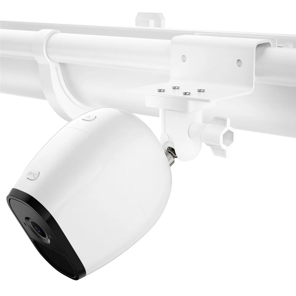 Регулируемый желоб кронштейн для Arlo Pro 2/Pro/Ultra/HD камеры, наружный безопасности наблюдения кронштейн для монтажа камеры, 2 пакета