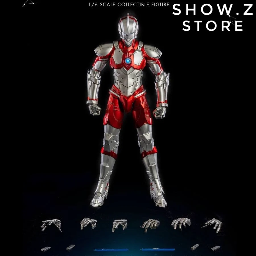 

[Show.Z Store] ThreeA Toys 3A 1/6 Scale Ultraman Suit Collectible Figure Anime Version Action Figure