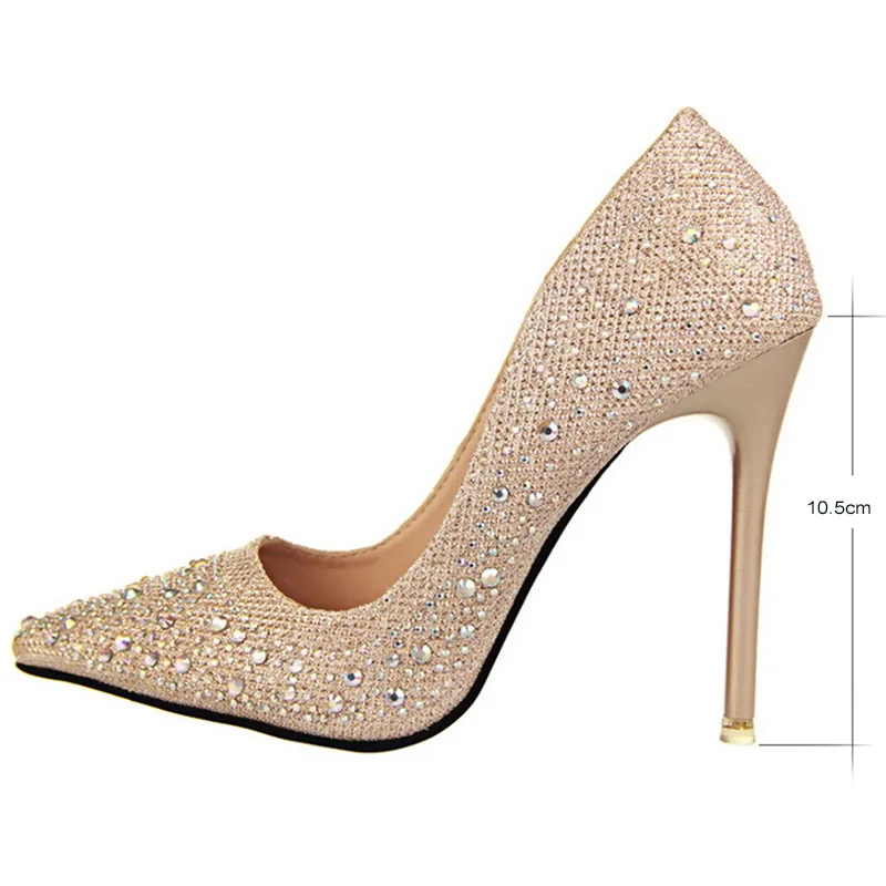 Weal Brand Shoes Women High Heels Pumps Silver 11cm Weal Brand Shoes Women High Heels Pumps Silver 11cm Wedding Black Party In S From On