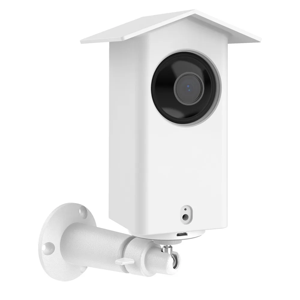 Настенное крепление с водонепроницаемым чехлом для камеры Wyze Cam Pan/Xiaomi Mijia Dafang, Открытый 360 градусов поворотный кронштейн камеры безопасности