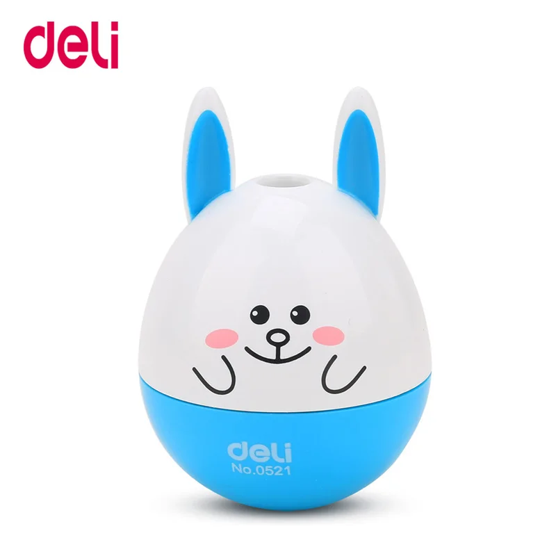 Точилка для карандашей Deli Kawaii на новый год школьные и офисные принадлежности