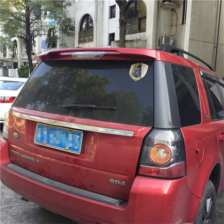 

For Land Rover Freelander 2 Spoiler High Quality ABS Material Car Rear Wing Primer Color Rear Spoiler For Freelander 2 Spoiler