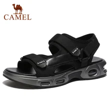 CAMEL/Мужская обувь; новые летние мужские сандалии; Модная молодежная Повседневная пляжная Удобная дышащая обувь из лайкры; амортизирующая обувь для мужчин