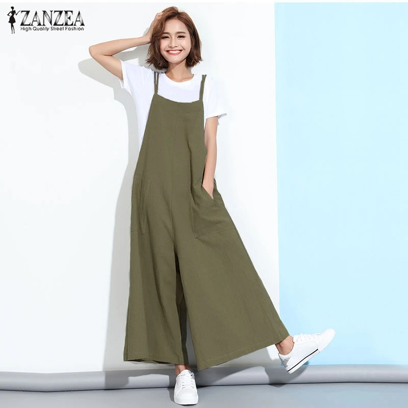 SEXY Ruffled Backless Slim Jumpsuit Fashion Casual Solid