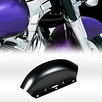 Нижний тройной дефлектор ветра для Harley Touring Electra Street Glide Road King FLH/T FLHX 1980-2013 модели - Цвет: Black