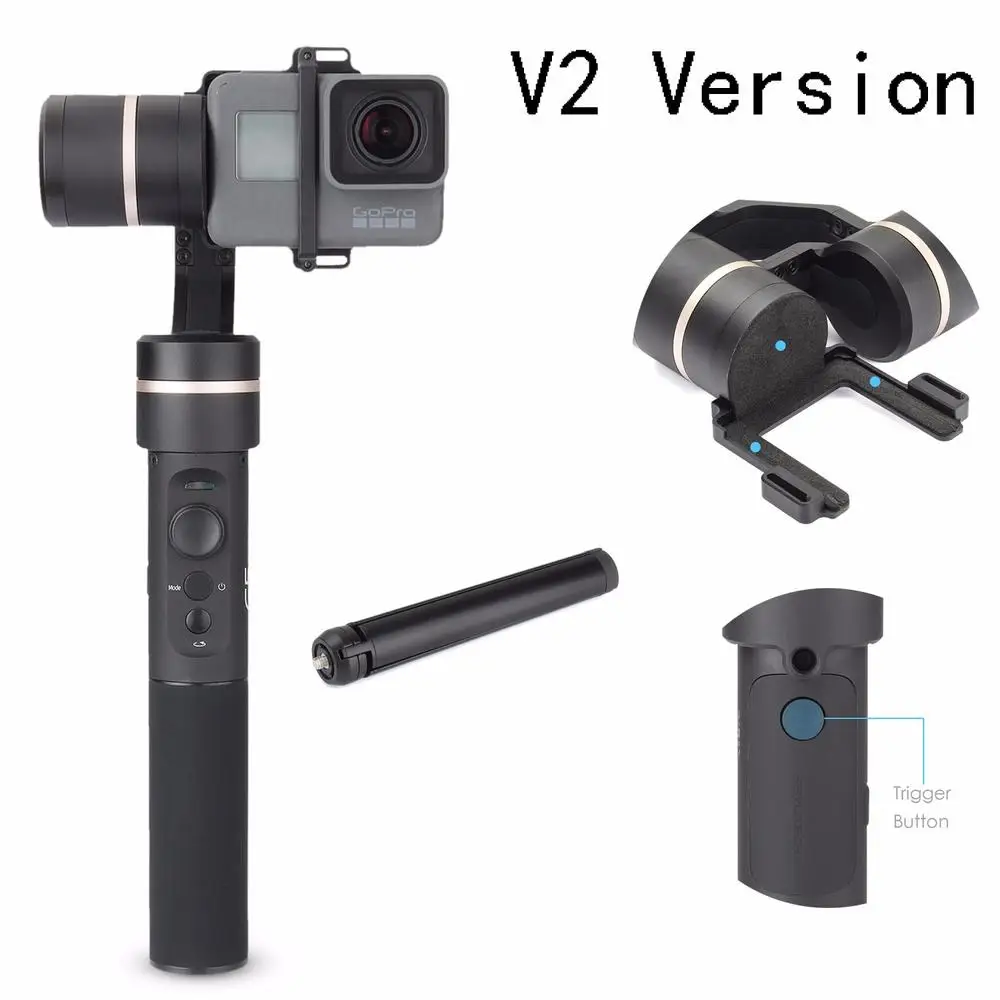 Feiyutech G5 V2 обновленный 3 осевой брызгозащищенный карданный подвес для GoPro Hero 5 4 экшн
