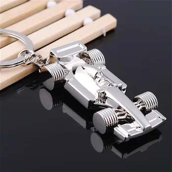 

20 pieces/lot F1 Racing Car Keychain Cute Key Chains Key Rings Holdder Men Man Homme Trinket