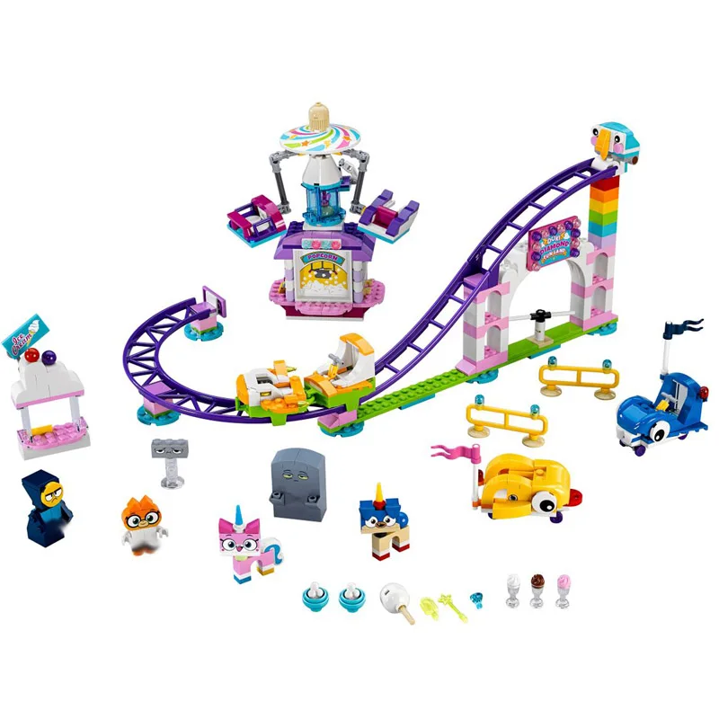 

41456 515pcs Friends Series The Cartoon Colorful TV Unikitty Cat Building Block Brick Set Toys For Children 11020 Gift