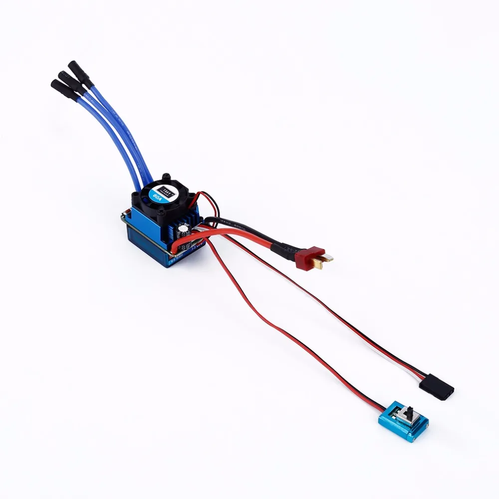 1 шт. гоночный контроллер скорости 25A 35A 60A SL бесщеточный ESC для RC 1/10 1:10 1:12