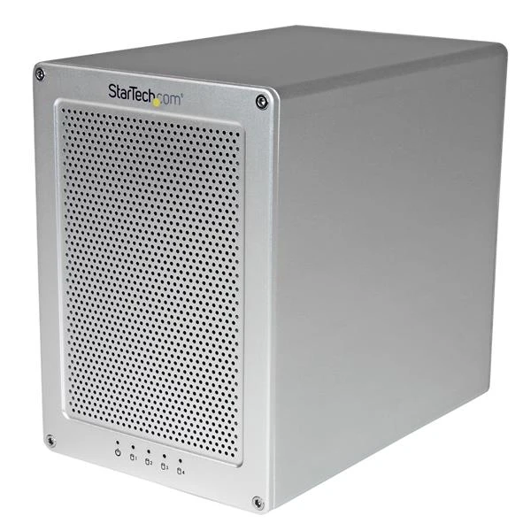 StarTech.com 4-Bay корпус для 3.5in SATA Дисков-Thunderbolt 2-RAID, 3,5 ", Serial ATA, Serial ATA II, Serial ATA III, Th