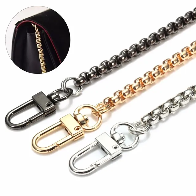 120cm Shoulder Bag Straps Metal Diy Chain Strap 120cm Shoulder Bag Straps Metal Diy Chain Strap Handbags Accessories Parts Replacement Snake