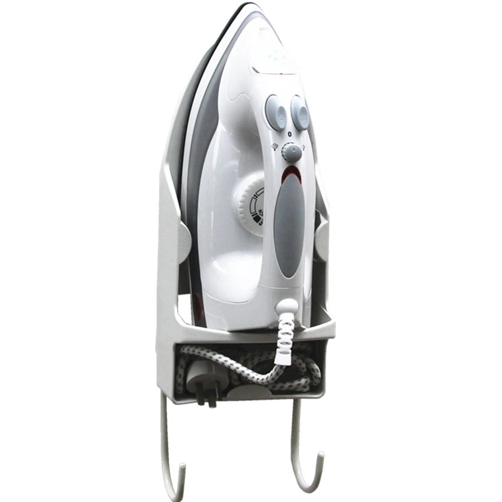 Iron Wall Mounted Rest Stand Heat-resistant Rack Hanging Ironing Board Holder Home Dryer Accessories