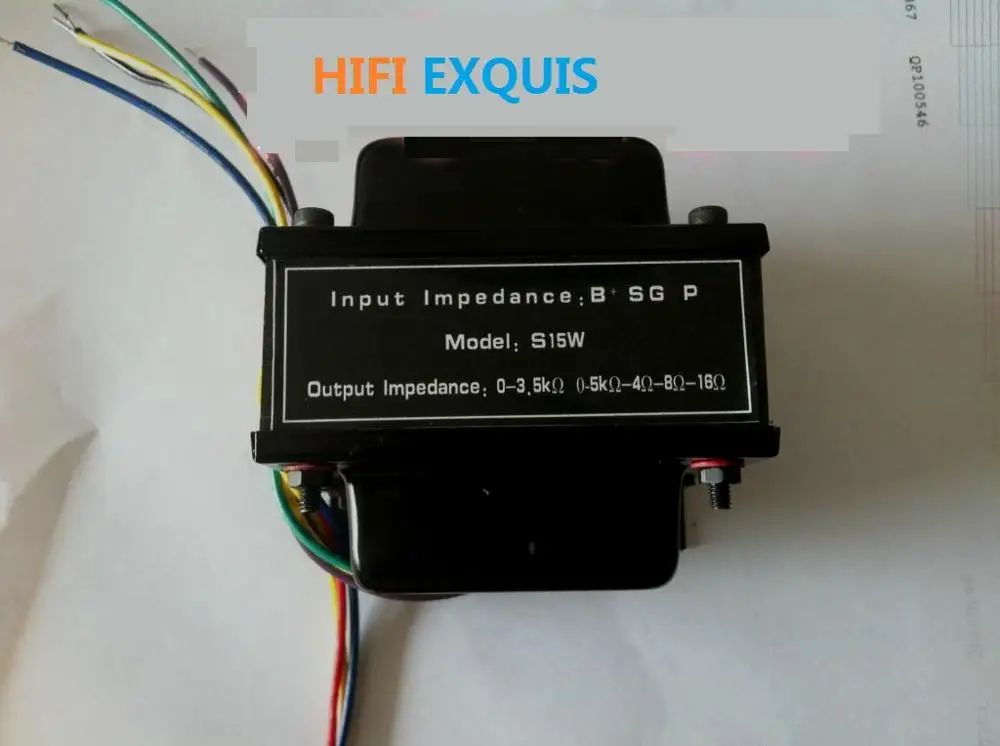 HIFI EXQUIS 15 Вт несимметричный ламповый усилитель's Выход Трансформеры из 2 предметов для EL34 Fu50 807 KT88 Прочие ожерелья и подвески