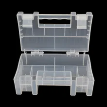 PL-B006 батарея storageTool Box 14,8*9,3*5,4 см Высокое качество для 20 AA plus 14 AAA батарея Емкость для хранения с кольцом