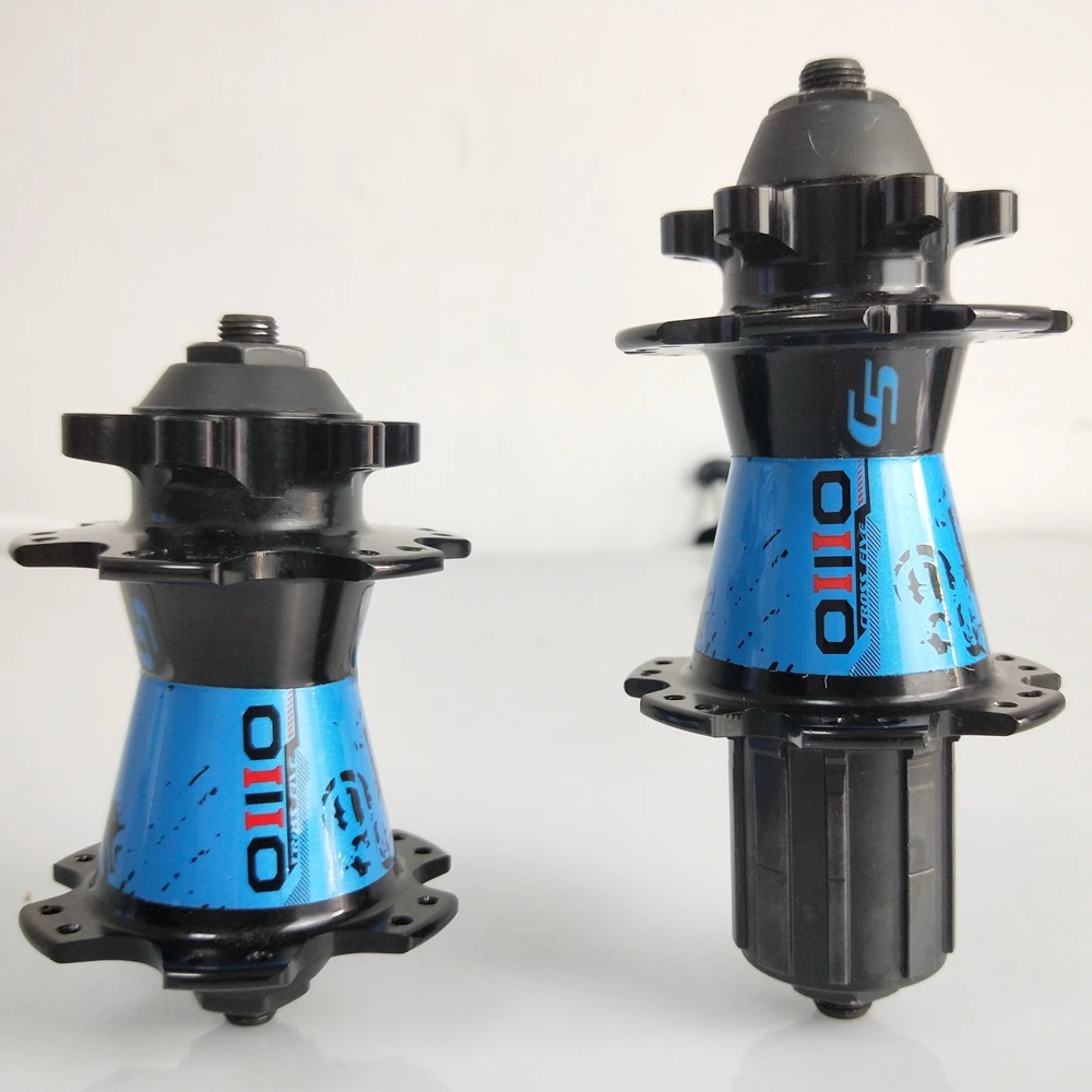

RACEWORK HA02N/HA04N CNC Mountain Bike Hub Set 2/4 Bearings MTB 28 Holes Front & Rear O.L.D: Front-100mm Rear-135mm; 28 spoke H