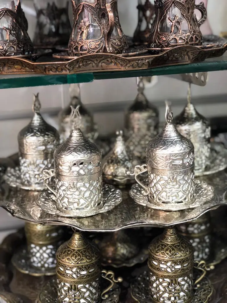 Арабский пуфик кофе эспрессо сервировочный комплект из чашки и блюдца فنجان