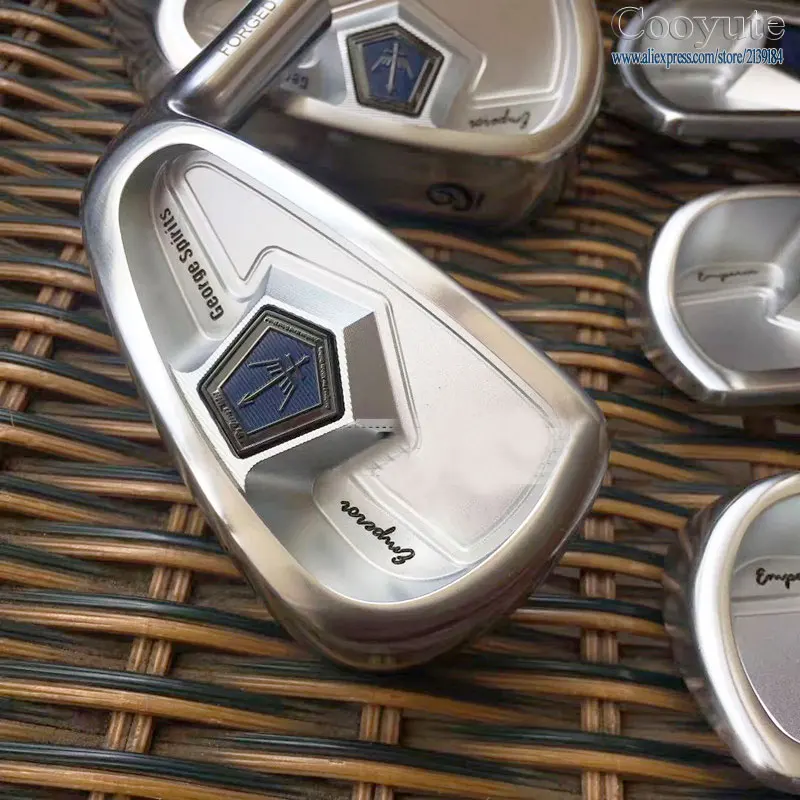 New mens Cooyute Golf heads George spirits Grand Empero White Golf irons heads set 4-10 Golf Club heads no shaft Free shipping New mens Cooyute Golf heads George spirits Grand Empero White Golf irons heads set 4-10 Golf Club heads no shaft Free shipping
