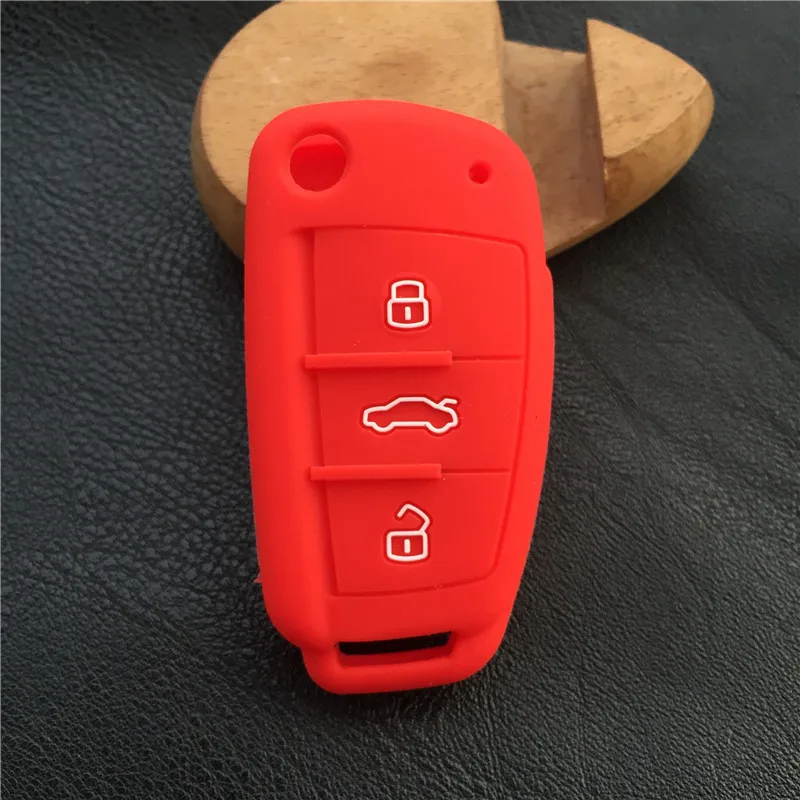 Силиконовые Ключи чехол для Audi Sline A3 A5 Q3 Q5 A6 C5 C6 A4 b6 b7 B8 TT 80 s6 авто Обложка Key Holder протектор Интимные аксессуары