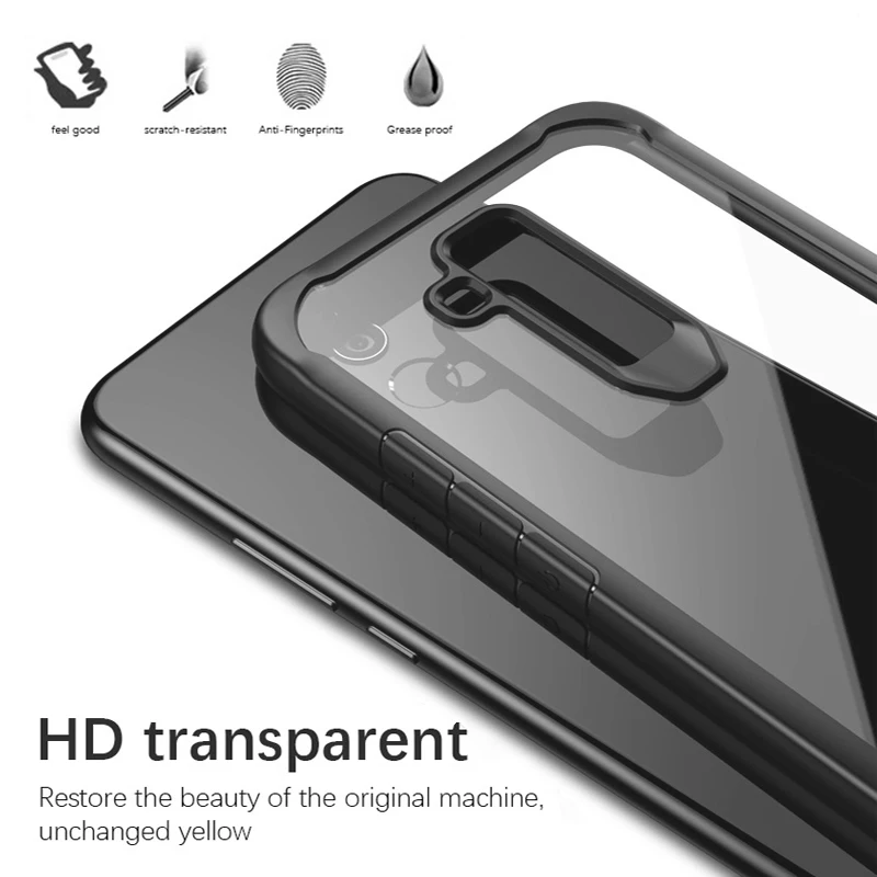 LUPHIE Shockproof Case For Huawei Mate 20 Pro Lite Nova 3 3i Transparent Case (3)
