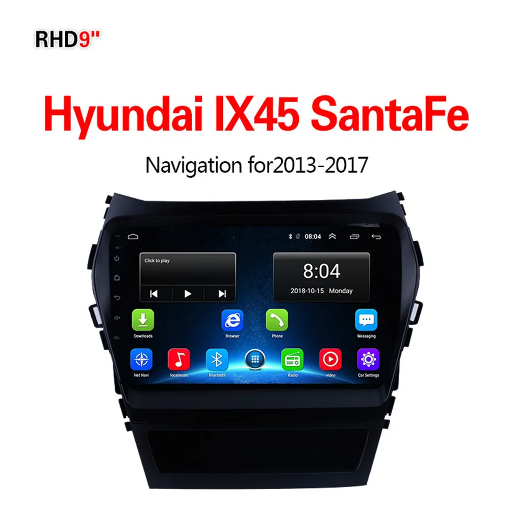 

Lionet GPS Navigation for Car Hyundai IX45 SantaFe 2013-2017 9Inch RH2007X
