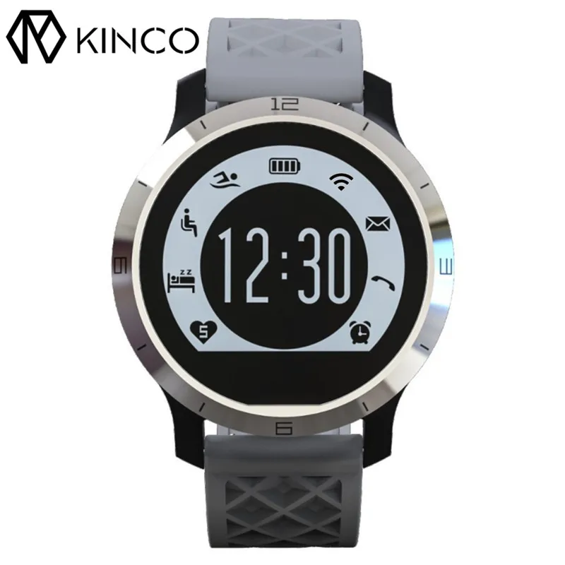 Kinco Bluetooth Водонепроницаемый сердечного ритма Мониторы часы Шагомер спорта сроки