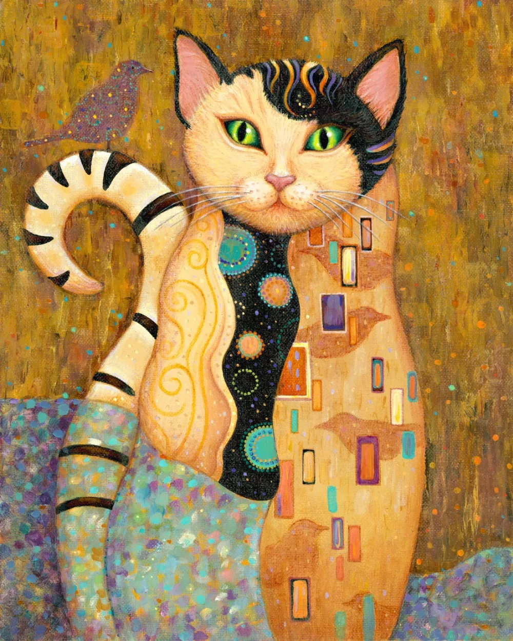 Preise Stickerei Gezählt Kreuz Stich Kits Hand Handwerk 14 ct DMC Farbe DIY Kunst Handgemachte Decor Decor Katze Sammlung 2