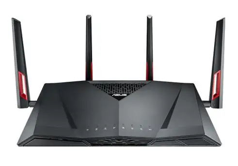  ASUS RT-AC88U AC3100 Dual Band Gigabit WiFi Gaming Router with MU-MIMO supporting AiProtection netw