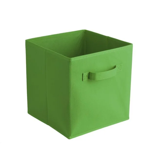 Куб складной нетканый тканевый ящик для хранения Складная тканевая коробка для хранения кубическая корзинка ящики игрушки Органайзер контейнеры и ящики - Цвет: 6
