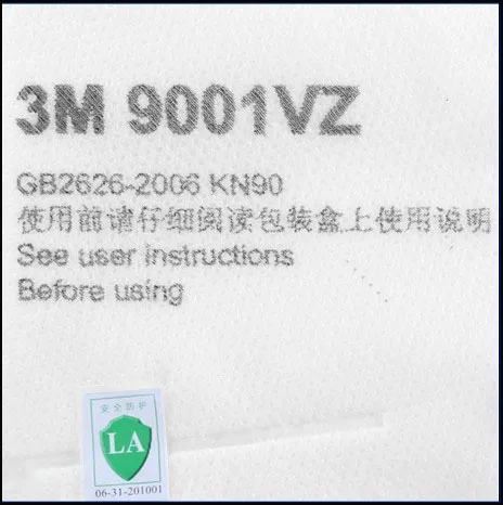 25 шт./лот 3 м 9001VZ 9002VZ респиратор складной респиратор Anti-pm2.5 Респиратор маска Анти-туман маски KN90 защитная маска ZXH318