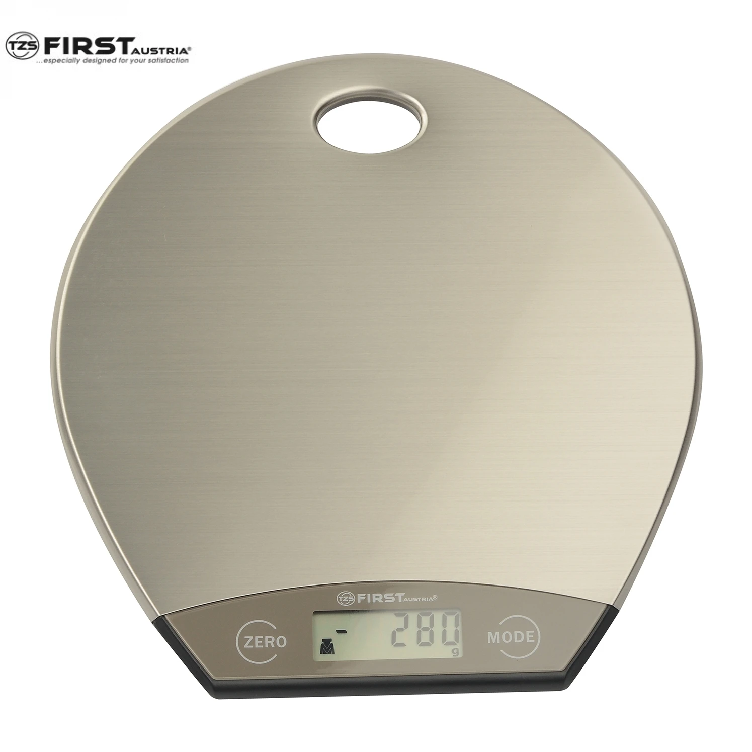 Весы кухонные FIRST FA-6403-1 Grey (электронные платформа 5 кг серебристый) | Дом и сад