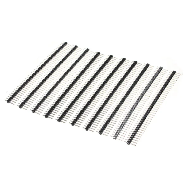10Pcs 2.54mm 40 Pin Female Single Row Pin Header Strip Good Quality