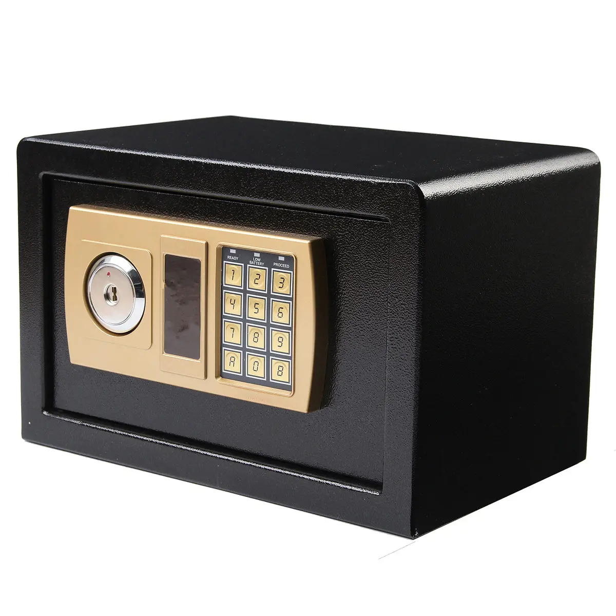 Caja de Seguridad Safurance de lujo con Depósito Digital, caja de seguridad en forma de gota para joyas, cerradura para Hotel, teclado negro, caja de seguridad 2018 nueva - 1