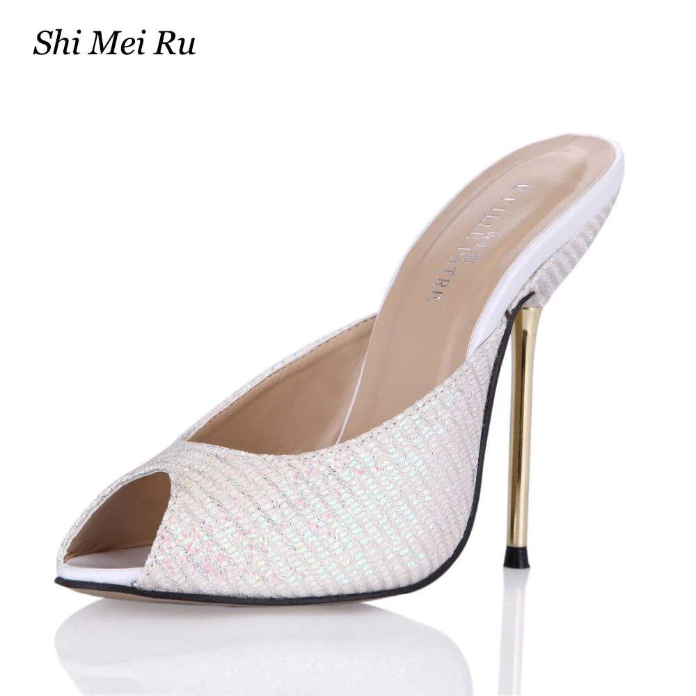 high heel rubber slippers