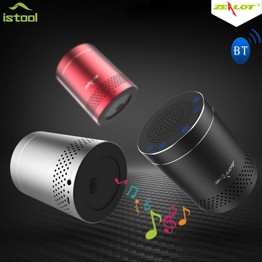 2018 ZEALOT S15 Bluetooth Колонка Беспроводная стерео звуковая коробка мини сенсорное