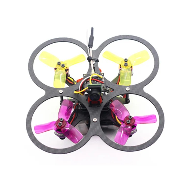 

New Arrival HSK90 90mm Micro Brushless RC Drone FPV Racing w/ F3 Built In OSD 15A BLHeli_S 600TVL Camera BNF Multi Rotor DIY
