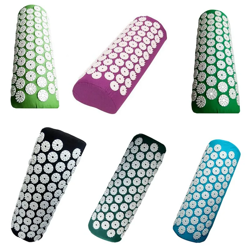 Yoga Acupressure Pillow Neck Acupuncture Massage Pillow Neck Head Body
