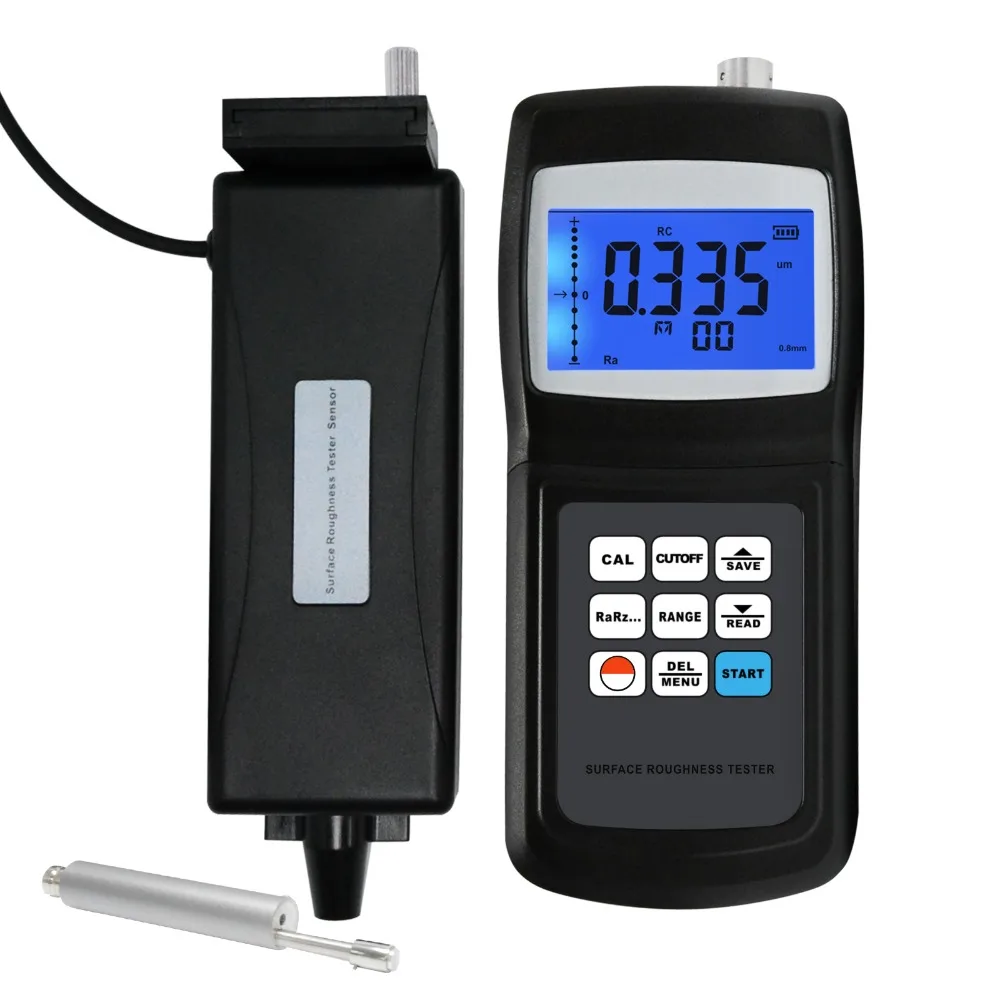 Digital Surface Roughness Tester Meter Gauge Profilometer W/ Separate